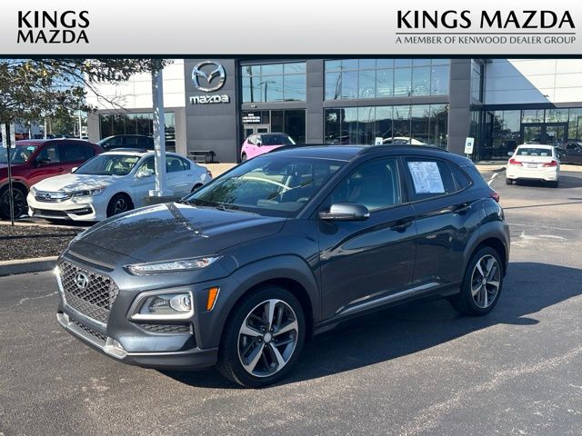 Thunder Gray 2019 Hyundai Kona SUV / Crossover All-Wheel Drive 7-Speed Automatic