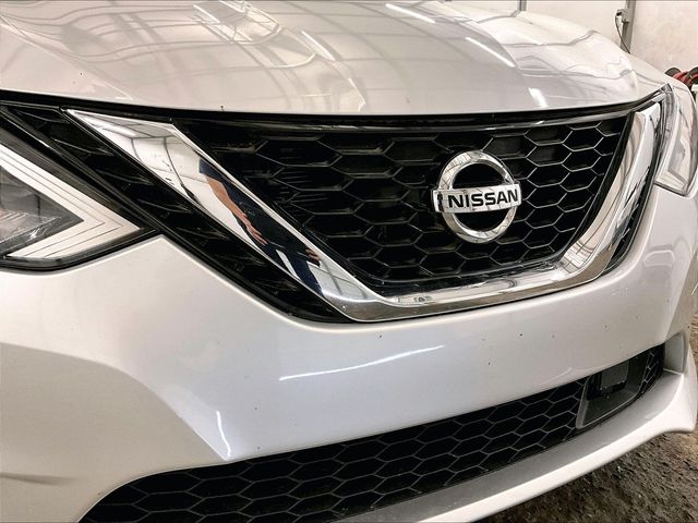 2019 Nissan Sentra SV Silver at Subaru and VW of Moon Township