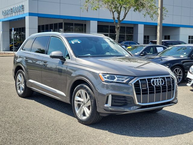 Samurai Gray Metallic 2021 Audi Q7 SUV / Crossover All-Wheel Drive 8-Speed Automatic
