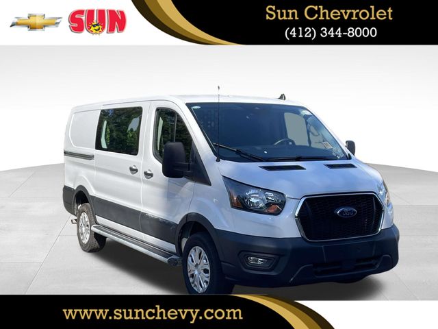 Oxford White 2025 Ford Transit Cargo Van Rear-Wheel Drive 