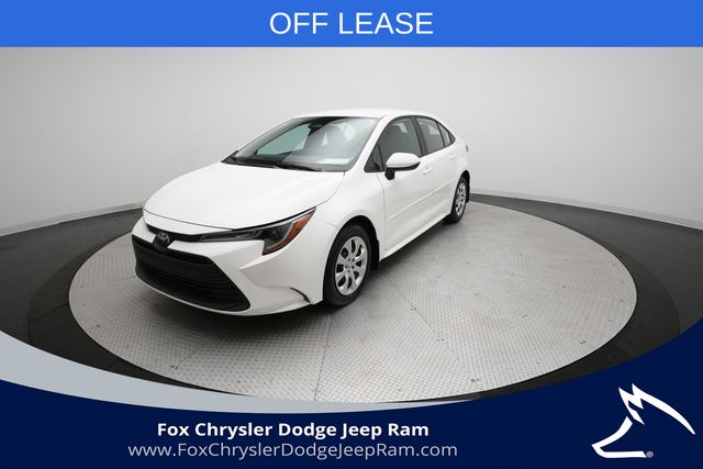 Ice Cap 2023 Toyota Corolla LE FWD Sedan Front-Wheel Drive Continuously Variable Transmission