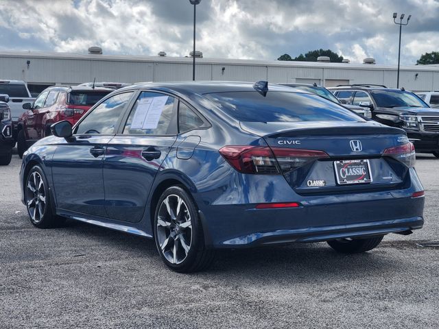 2025 Honda Civic Hybrid Sport Blue at Community Honda