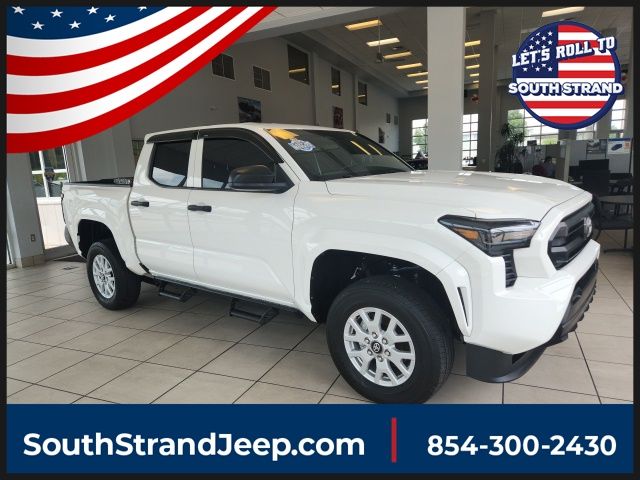 Ice Cap 2024 Toyota Tacoma Pickup Truck Four-Wheel Drive 8-Speed Automatic