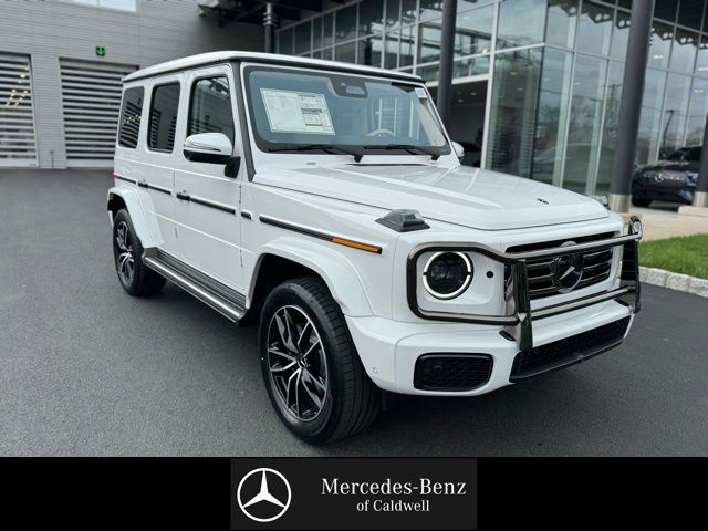 Moonlight White Metallic 2026 Mercedes-Benz G-Class G 550 4MATIC SUV / Crossover All-Wheel Drive 9-Speed Automatic