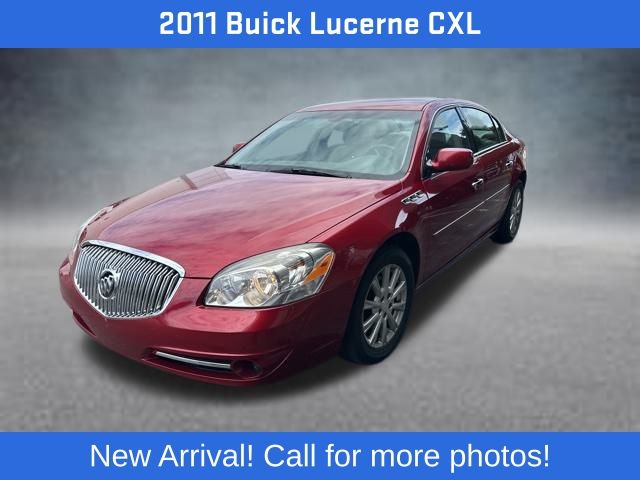 Crystal Red Tintcoat 2011 Buick Lucerne CXL FWD Sedan Front-Wheel Drive 4-Speed Automatic