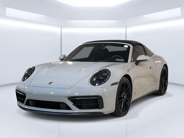 Chalk 2024 Porsche 911 Targa 4 GTS Cabriolet AWD Convertible All-Wheel Drive 7-Speed Manual