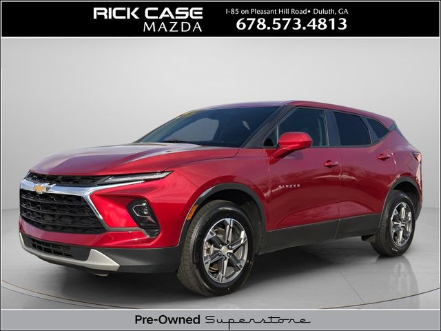 Radiant Red Tintcoat 2025 Chevrolet Blazer 2LT AWD SUV / Crossover All-Wheel Drive 9-Speed Automatic Overdrive
