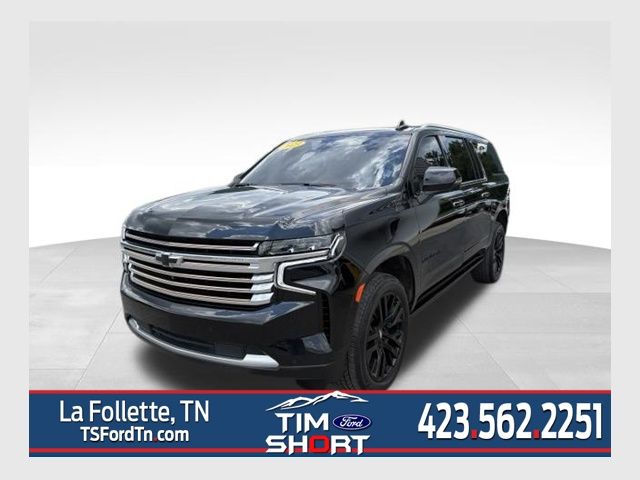 Black 2023 Chevrolet Suburban SUV / Crossover Four-Wheel Drive 