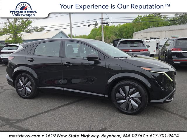 Black Diamond Pearl 2024 Nissan Ariya Evolve+ e-4ORCE SUV / Crossover All-Wheel Drive Continuously Variable Transmission