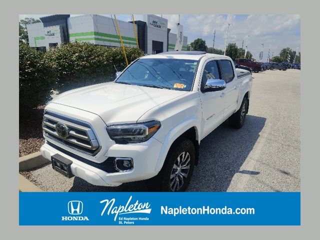 White 2022 Toyota Tacoma Pickup Truck Four-Wheel Drive 6-Speed Automatic