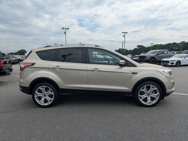 Certified 2018 Ford Escape Titanium with VIN 1FMCU0J91JUD33845 for sale in Cumming, GA
