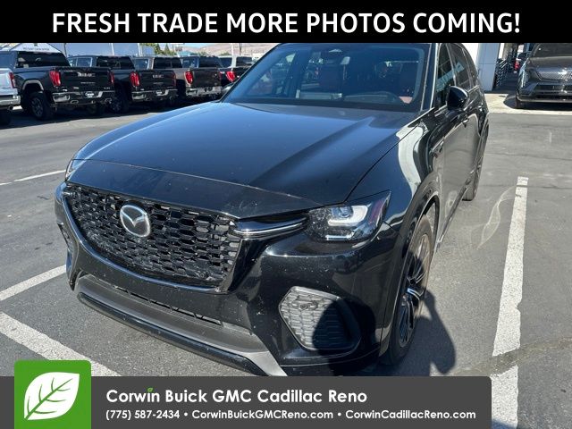 Jet Black Mica 2025 Mazda CX-70 3.3 Turbo S Premium AWD SUV / Crossover All-Wheel Drive 8-Speed Automatic