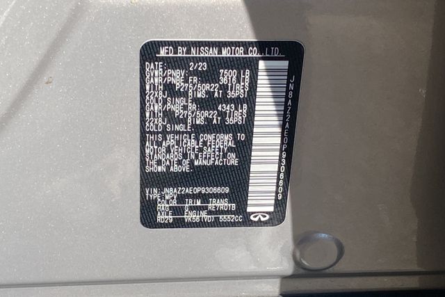 Used 2023 Champagne Quartz INFINITI Premium Select image 28
