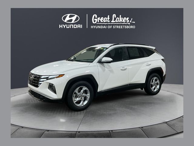 Serenity White Pearl 2023 Hyundai Tucson SEL AWD SUV / Crossover All-Wheel Drive 8-Speed Automatic