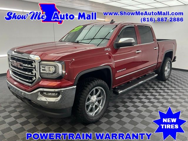 Red Quartz Tintcoat 2018 GMC Sierra 1500 Pickup Truck Four-Wheel Drive 8-Speed Automatic Overdrive