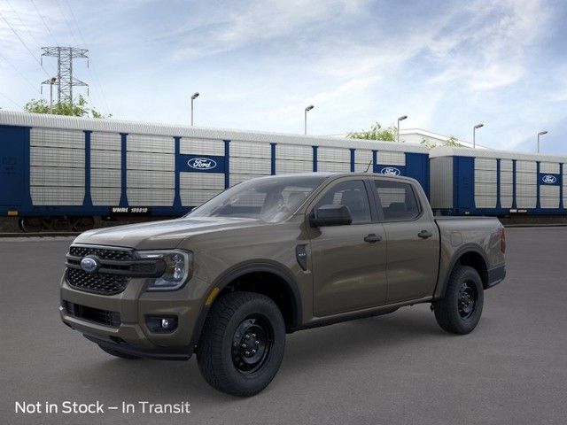 Gray 2026 Ford Ranger Pickup Truck Four-Wheel Drive Automatic