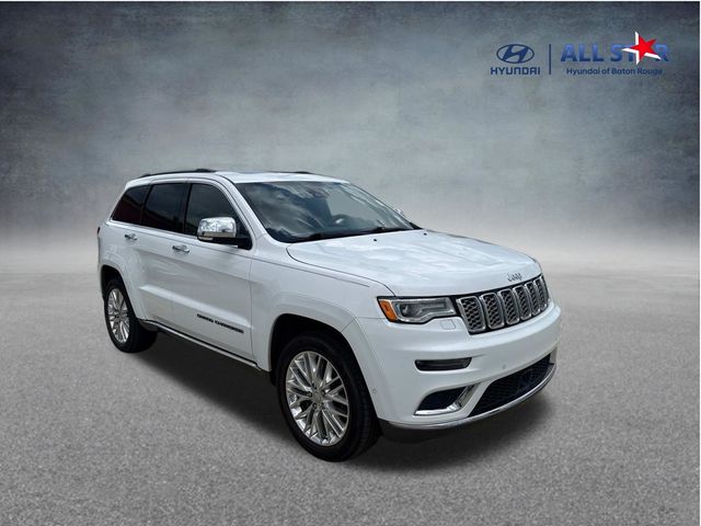 Bright White Clearcoat 2017 Jeep Grand Cherokee SUV / Crossover Four-Wheel Drive 8-Speed Automatic