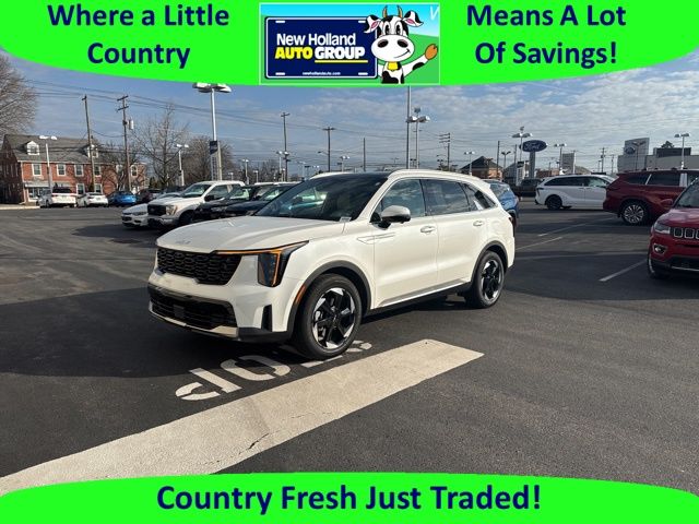 Snow White Pearl 2025 Kia Sorento Hybrid SX Prestige AWD SUV / Crossover All-Wheel Drive 6-Speed Automatic
