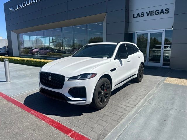 Ostuni Pearl White Premium Metallic 2026 Jaguar F-PACE SUV / Crossover All-Wheel Drive 8-Speed Automatic