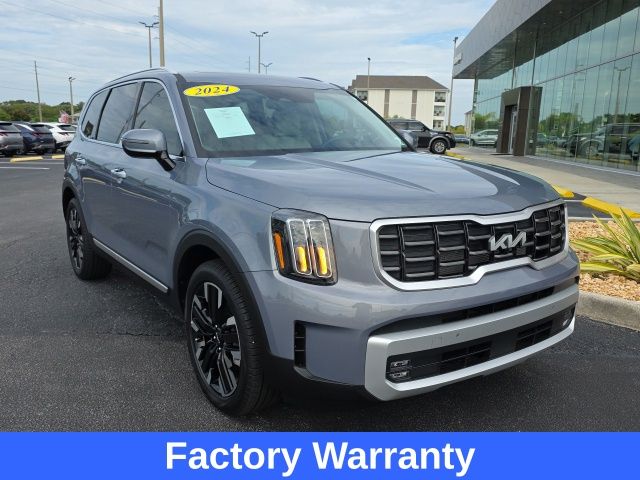 Everlasting Silver 2024 Kia Telluride SUV / Crossover Front-Wheel Drive 8-Speed Automatic