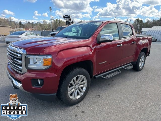Red Quartz Tintcoat 2017 GMC Canyon SLT Crew Cab 4WD Pickup Truck Four-Wheel Drive 8-Speed Automatic