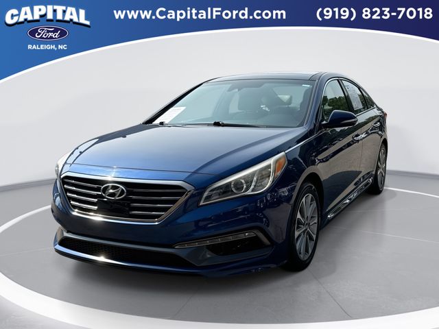 Lakeside Blue 2016 Hyundai Sonata Sedan Front-Wheel Drive 6-Speed Automatic