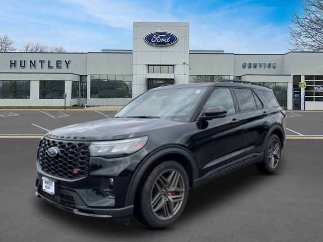 Black Metallic 2025 Ford Explorer SUV / Crossover All-Wheel Drive Automatic
