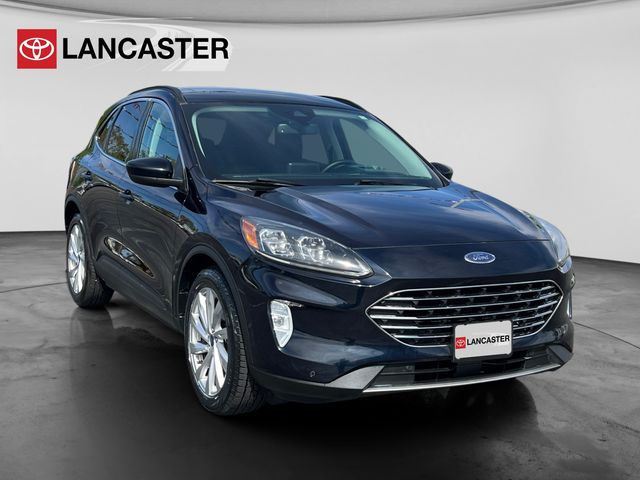 Antimatter Blue Metallic 2021 Ford Escape Hybrid Titanium FWD SUV / Crossover Front-Wheel Drive Continuously Variable Transmission