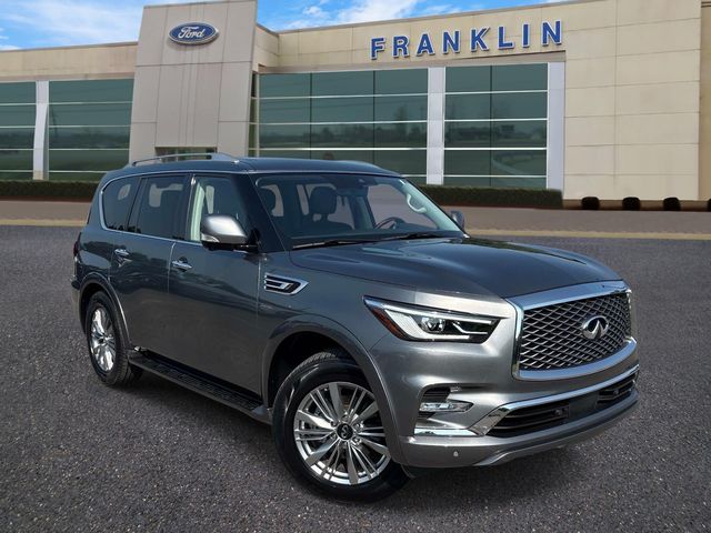 Gray (Graphite Shadow) 2021 INFINITI QX80 SUV / Crossover All-Wheel Drive 7-Speed Automatic