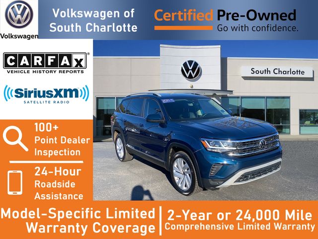 2021 Volkswagen Atlas V6 SEL 4Motion