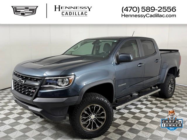 Shadow Gray Metallic 2020 Chevrolet Colorado Pickup Truck Four-Wheel Drive 8-Speed Automatic