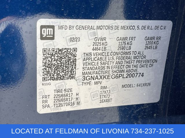 Used 2023 Chevrolet Equinox For Sale in New Hudson, MI