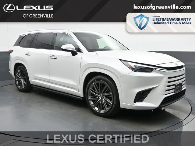 White (Wind Chill Pearl) 2024 Lexus TX SUV / Crossover All-Wheel Drive 8-Speed Automatic