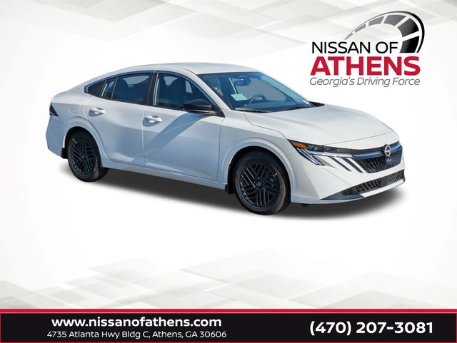 White (Fresh Powder) 2026 Nissan Sentra Sedan Front-Wheel Drive Continuously Variable Transmission