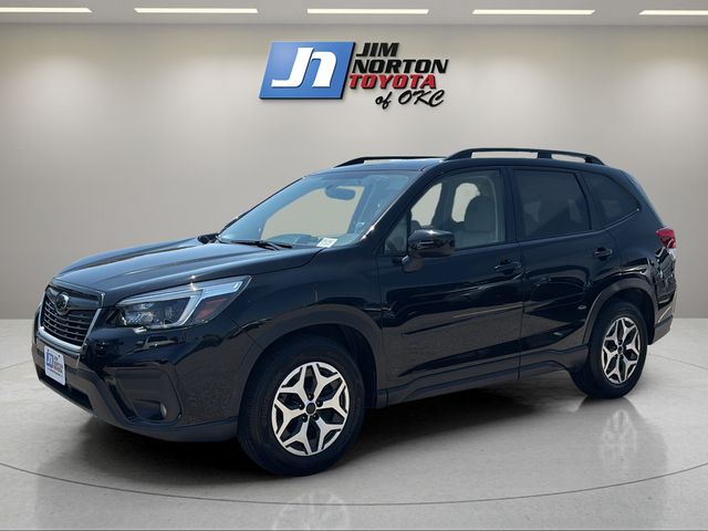 Crystal Black Silica 2021 Subaru Forester SUV / Crossover All-Wheel Drive Continuously Variable Transmission