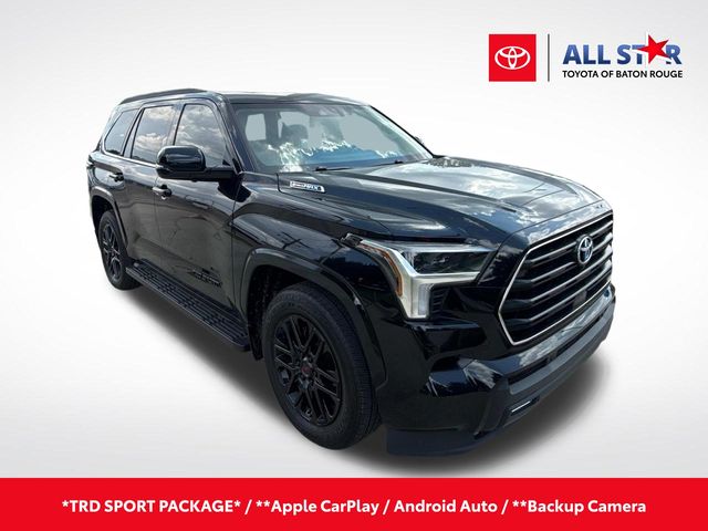 Midnight Black Metallic 2024 Toyota Sequoia SUV / Crossover Four-Wheel Drive Automatic