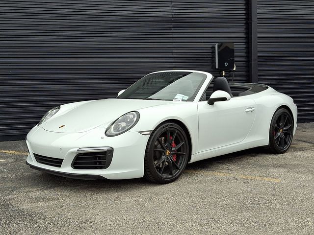 Carrara White Metallic 2017 Porsche 911 Coupe Rear-Wheel Drive 7-Speed Automatic