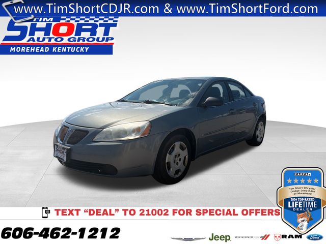 Blue Gold Crystal Metallic 2007 Pontiac G6 Sedan 4-Speed Automatic Overdrive