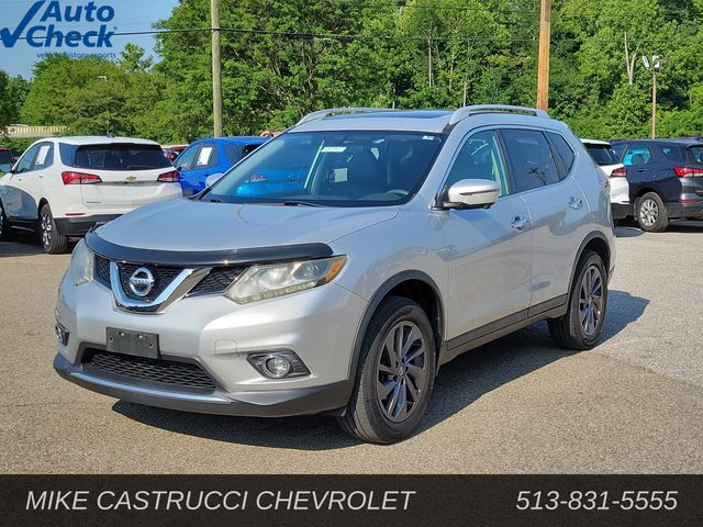 Brilliant Silver 2016 Nissan Rogue SUV / Crossover All-Wheel Drive Continuously Variable Transmission