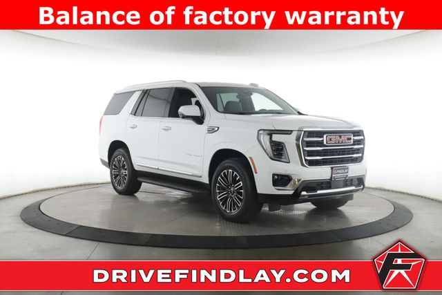 White 2025 GMC Yukon Elevation 4WD SUV / Crossover Four-Wheel Drive