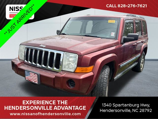 Red Rock Crystal Pearlcoat 2008 Jeep Commander Sport 4WD SUV / Crossover Four-Wheel Drive 5-Speed Automatic