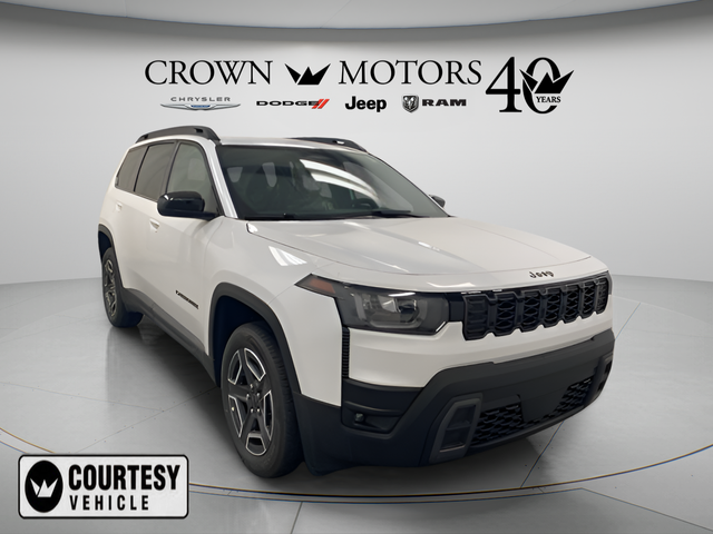 Bright White Clearcoat 2026 Jeep Cherokee SUV / Crossover Four-Wheel Drive Continuously Variable Transmission