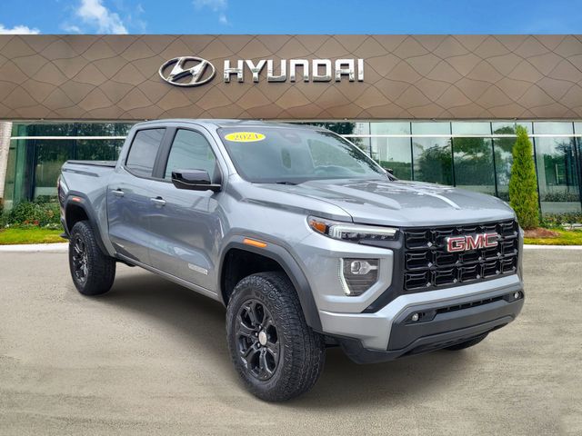 Sterling Metallic 2024 GMC Canyon Elevation Crew Cab 4WD Pickup Truck Four-Wheel Drive Automatic