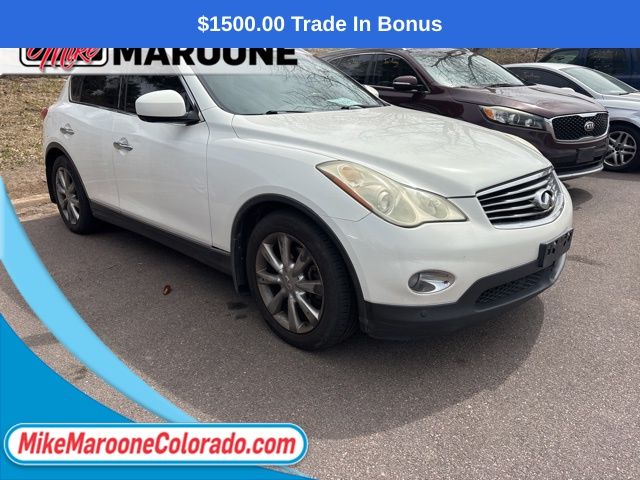 Moonlight White 2008 INFINITI EX35 Journey AWD SUV / Crossover All-Wheel Drive 5-Speed Automatic Overdrive