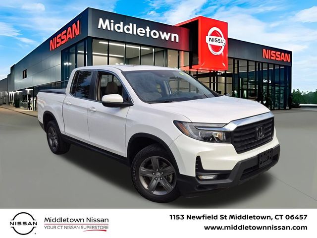 Platinum White Pearl 2023 Honda Ridgeline Pickup Truck All-Wheel Drive 9-Speed Automatic