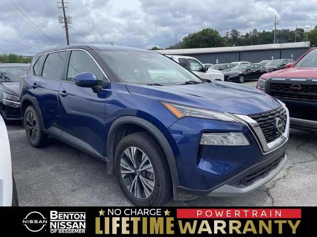 Caspian Blue Metallic 2022 Nissan Rogue SUV / Crossover Front-Wheel Drive Continuously Variable Transmission