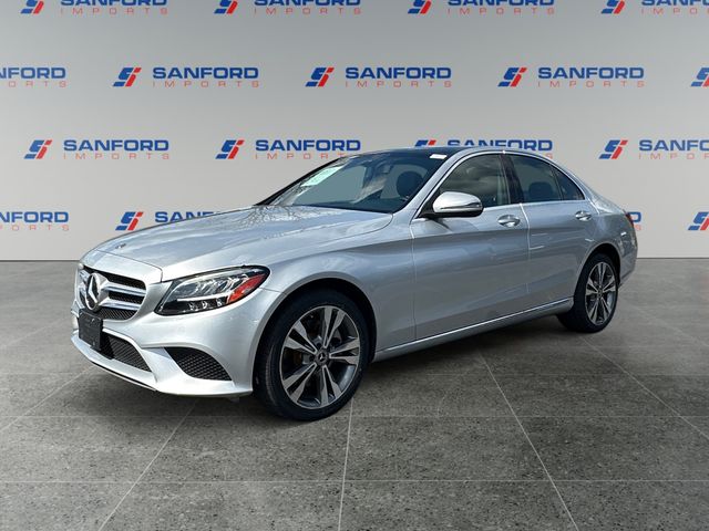Silver 2021 Mercedes-Benz C-Class C 300 Sedan 4MATIC Sedan All-Wheel Drive 9-Speed Automatic