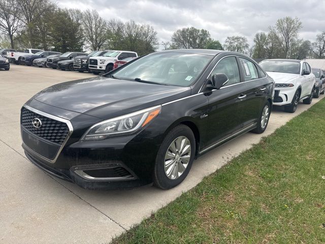 Eclipse Black 2016 Hyundai Sonata Hybrid SE FWD Sedan Front-Wheel Drive 6-Speed Automatic