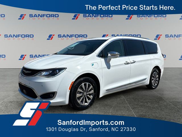 Bright White Clearcoat 2020 Chrysler Pacifica Hybrid Minivan Front-Wheel Drive Continuously Variable Transmission