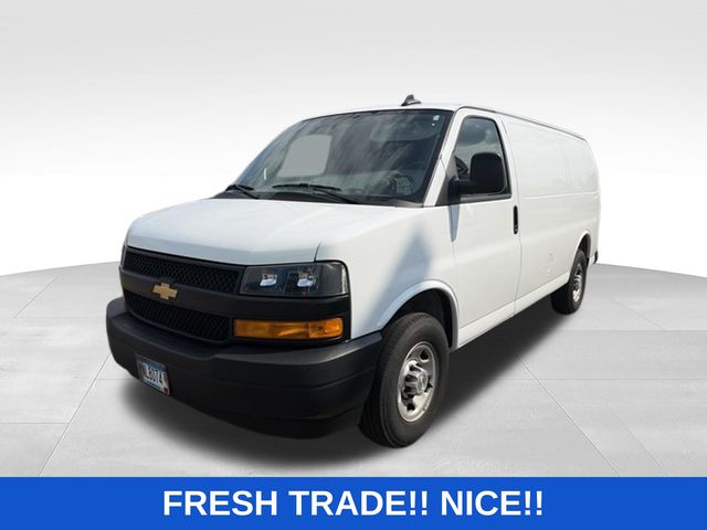 Summit White 2025 Chevrolet Express Cargo Van Rear-Wheel Drive